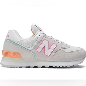 New Balance 574 Nimbus Peach Glaze